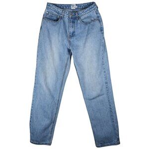 Princess Polly Mom 90's Fade Light Wash Jeans Straight Leg Sz 4